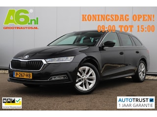 Skoda Octavia Combi 1.0 TSI Business Edition Plus Leder Trekhaak Virtual Cockpit Navigatie Carplay Android Climate Control Adaptive Cruise Achteruitrijcamera Stoelverwarming