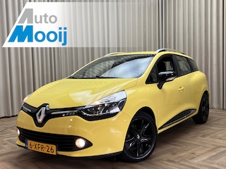 Renault Clio Estate 1.2 Dynamique *Trekhaak* Automaat / Ketting V.V / Keyless / Clima / Navi / Cruise / Jaune Éclair / 16" LMV Black / 4x Elektr. ramen + inklapb. spiegels