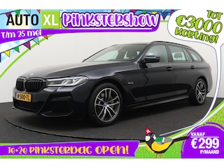 BMW 5-serie Touring 530e M-Sport Laser-LED Leder/Sportstoel Camera Carplay