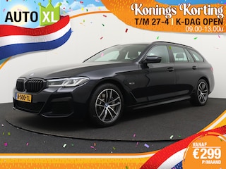 BMW 5-serie Touring 530e M-Sport Laser-LED Leder/Sportstoel Camera Carplay