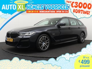 BMW 5-serie Touring 530e M-Sport Laser-LED Leder/Sportstoel Camera Carplay