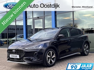 Ford Focus 1.0 EcoBoost Hybrid Active 155PK Automaat Winterpack Adaptieve Cruise Camera Parkeersensoren Climate Navi Privacy Glass *Sportief*