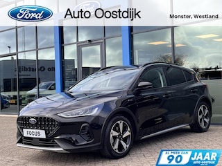 Ford Focus 1.0 EcoBoost Hybrid Active 155PK Automaat Winterpack Adaptieve Cruise Camera Parkeersensoren Climate Navi Privacy Glass *Sportief*