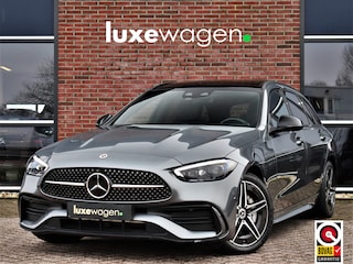 Mercedes-Benz C-klasse Estate 300 e AMG Line Pano Trekh Distronic Night 360-cam