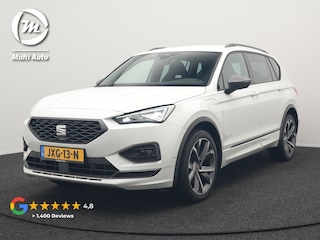 Seat Tarraco 1.4 TSI e-Hybrid FR Plug In Hybrid 245pk Dealer O.H. PHEV | Trekhaak Af Fabriek | Adaptive Cruise | 360 Camera | Alcantara Sportstoelen Memory & Verwarmd | Sfeerverlichting | Stuur Verwarmd | Keyless | Apple Carplay | Navigatie | DAB |