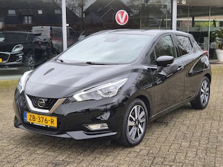 Nissan Micra 1.0 IG-T N-Connecta Navigatie / Camera / Cruise Control / Automatische Airco / Carplay dealer onderhouden