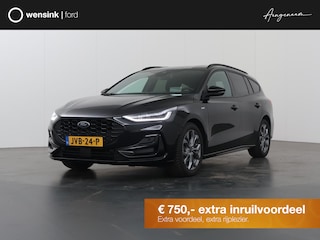 Ford Focus Wagon 1.0 EcoBoost Hybrid ST Line X | Trekhaak | Winterpakket | Cruise Control Adaptief | Parkeercamera | Head-Up | Navigatie |