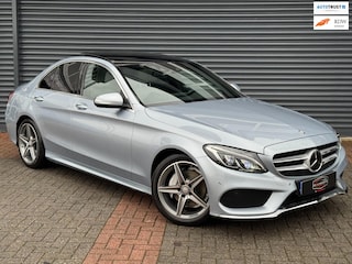 Mercedes-Benz C-klasse 200 Amg Pakket Camera | Memory | Leder | Burmester | Sfeerverlichting |