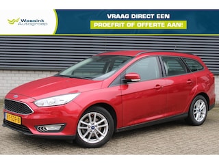 Ford Focus Wagon Titanium 125pk I Navigatie I Trekhaak I Voorruitverwarming I Climate Control