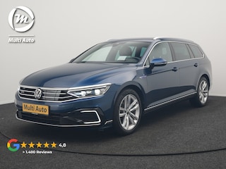 Volkswagen Passat Variant 1.4 TSI GTE Business Plug In Hybrid 218pk Dealer O.H. PHEV | Adaptive Cruise | Head Up | 360 Camera | Lederen Sportstoelen Massage & Memory | Sfeerverlichting | Stoelen & Stuur Verwarmd | Keyless | Blis | Virtual | Navigatie | DAB |