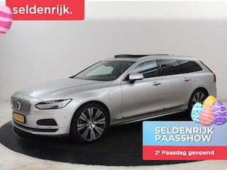 Volvo V90 2.0 T6 Plug In AWD Inscription | Panoramadak | Head-Up | Leder | Harman/Kardon | 20'' | 360 Camera | Stoelverwarming | Keyless | Carplay | Full LED | Stuurverwarming | PHEV