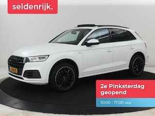 Audi Q5 2.0 TFSI S line | Panoramadak | Stoelverwarming | Virtual Cockpit | Camera | Carplay | Keyless | Side Assist | Full LED | Navigatie | Half leder | Sportstoelen | Parkeerhulp | Cruise control