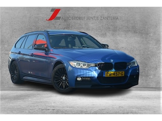BMW 3-serie Touring 320d High Executive M PAKKET leren bekleding sporstoelen memory schuif kantel dak Head up display stoelverwarming camera lmv Harman Kardon