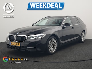 BMW 5-serie Touring 530e xDrive Plu In Hybrid Business Edition Plus 293pk Dealer O.H PHEV | Trekhaak af Fabriek | Adaptive Cruise | 360 Camera | M Sportstuur | Keyless | BLIS |