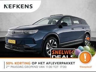 Opel Grandland Electric Business Edition 73 kWh 213pk Automaat | NIEUW | SNEL LEVERBAAR | Warmtepomp | Schuif-/Kanteldak | Focal-HiFi Geluidssysteem | Elektrische Achterklep | Head-Up Display | Matrix-LED Koplampen | Navigatie | 360 Camera | 19" Lichtmetalen Velgen | Verwarmbare Voorstoelen | Apple Carplay/Android Auto |