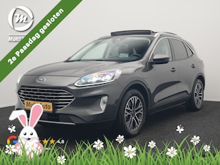 Ford Kuga 2.5 Titanium X Plug In Hybrid 225pk dealer O.H PHEV | Trekhaak af Fabriek | Panodak | Adaptive Cruise | B & O Sound | Head Up |  Keyless | Stuur & Stoelverwarming | 360 Camera |