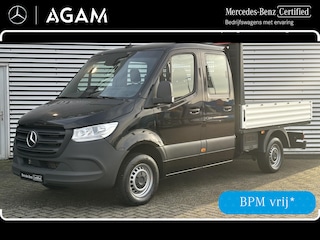 Mercedes-Benz Sprinter 317 CDI L2 Dubbele Cabine Open Laadbak 3500kg Trekhaak MBUX Cruise control etc