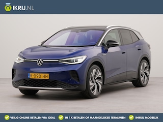 Volkswagen ID.4 First Max 77 kWh glazen panorama dak | SoH 89,6 % |  Apple Carplay | Navigatie | Wifi | Glazen panorama dak | Spraakbediening | Achteruitrij camera | Electr.bedienb voorstoelen | Voorstoelen verwarmd | Spraakbediening |