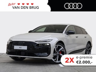 Audi A6 e-tron S edition 83 kWh 210kW / 286PK Avant Levering april | 21inch | Alcantara | Trekhaak | Rode remklauwen |