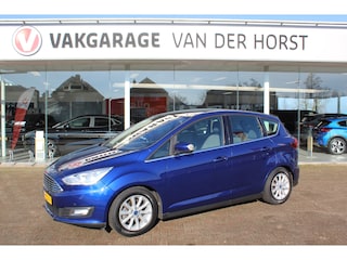 Ford C-MAX 1.0 Titanium , 125pk , Hoge Zit Climate control , Panoramadak , Navigatie , Cruise control , Trekhaak Dealer onderhouden , Bluetooth , Parkeersensoren V+A