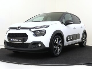 Citroën C3 1.2 PureTech Shine I NAVIGATIE I ACHTERUITRIJCAMERA I ZWART DAK I STOELVERWARMING I AMBINANCE WOOD I L.M. VELGEN I PARKEERSENSOREN ACHTER I