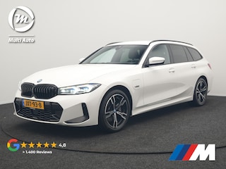 BMW 3-serie Touring 320e M Sport FACELIFT Plug In Hybrid 204pk Dealer O.H PHEV | Trekhaak af Fabriek | Adapive Cruise | Widescreen Navi | Head Up | Alcantara Sportstoelen Verwarmd | Camera & Parkassist | Apple Carplay |