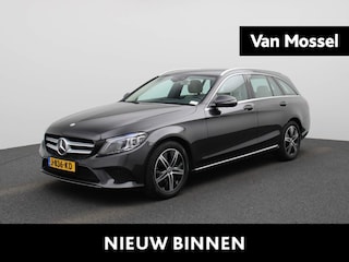 Mercedes-Benz C-klasse Estate 200 Business Solution AMG | Leder | Parkeersensoren | Achteruitrijcamera | Stoelverwarming |