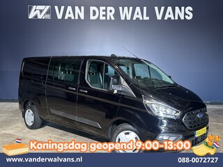 Ford Transit Custom 2.0 TDCI 130pk Automaat L2H1 Dubbele Cabine Euro6 Airco | 6-Zits | Navigatie | Cruisecontrol LED, Apple Carplay, Android Auto, Parkeersensoren