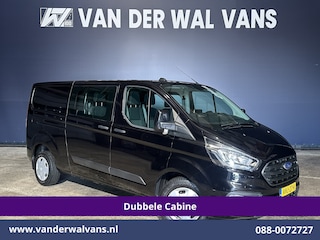 Ford Transit Custom 2.0 TDCI 130pk Automaat L2H1 Dubbele Cabine Euro6 Airco | 6-Zits | Navigatie | Cruisecontrol LED, Apple Carplay, Android Auto, Parkeersensoren