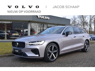 Volvo V60 T6 350PK Plug-in hybrid AWD Plus Dark Panodak | H&K | ACC | Blis | Contour Stoelen | Stuurverwarming