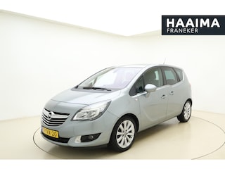 Opel Meriva 1.4 Turbo Cosmo 120pk | Lederen Bekleding | Climate Control | Cruise Control | Parkeersensoren | Navigatie | 17" Lichtmetalen Velgen | 1e Eigenaar | Dealeronderhouden