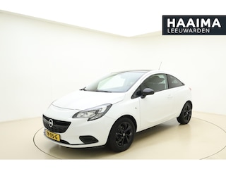 Opel Corsa 1.4 Black Edition | Navigatie | Airco | Cruise control | Lichtmetalen velgen | Parkeersensoren | Zwart dak