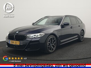BMW 5-serie Touring 530e M Sport Plug in Hybrid 293pk Dealer O.H PHEV | Trekhaak af fabriek | Adaptive Cruise | 19"L.M | Lederen Sportstoelen Verwarmd | Camera & Parkassist | Apple Carplay | Sfeerverlichting |