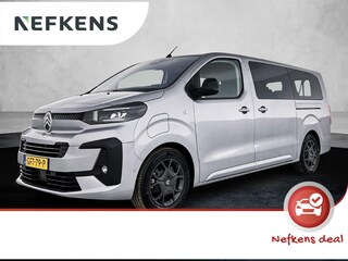 Peugeot Traveller EV XL 75 kWh 136 pk | 8 Zitplaatsen | Navigatie | Achteruitrijcamera | Parkeersensoren Voor en Achter | Full-LED Koplampen | Verwarmd Lederen Stuurwiel | Zijschuifdeur Links en Rechts | Dodehoek Detectie | Adaptieve Cruise Control | Apple Carplay/Android Auto |