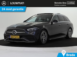 Mercedes-Benz C-klasse Estate 180 Star Edition AMG Line | AMG Line | Panoramadak | Trekhaak | Memory voorstoelen | Alarm Klasse 3 | Dodehoek Assist  | Easy-Pack Achterklep. Inclusief 24 maanden MB Certified garantie voor Europa.