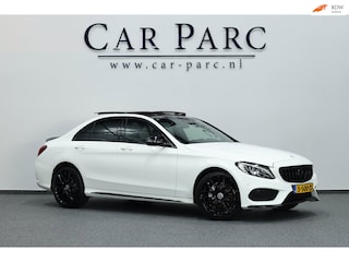 Mercedes-Benz C-klasse 200 4MATIC AMG LED/SFEER/PANO/LEER+S.VERWARMING/19" LMV/CAM/CRUISE/ECC/12 MND GARANTIE!