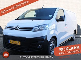Citroën Jumpy L3 136 75 kWh Cruise control, Airco, Parkeersensoren, Mistlampen, Apple carplay/Android auto, Achterdeuren