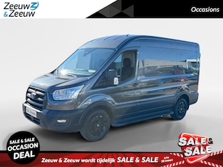 Ford Transit 350 2.0 TDCI L2H2 Trend 130 pk Automaat | Apple Car Play | Trap op achterdeur | Trekhaak | LM velgen zwart |