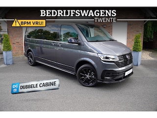 Volkswagen Transporter 2.0 TDI 204 pk DSG Aut. Highline Edition Dubbel Cabine 2x Elek. Schuifdeur, 20" LMV, Zwarte Grille, Lederen Interieur, Camera, Vol, vol, 5-Zits