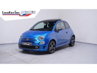 Fiat 500 1.2 Lounge panodak private-glas PDC-A climate-controle DAB Navigatie apple carplay bleutooth telefoon 16"-lmv