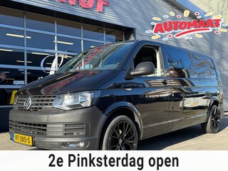 Volkswagen Transporter 2.0 TDI L2H2 Highline Dubbel Cabine - AUTOMAAT I Navigatie I Leer I Airco I PDC I Trekhaak I