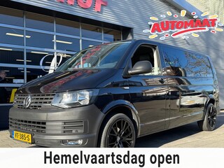 Volkswagen Transporter 2.0 TDI L2H2 Highline Dubbel Cabine - AUTOMAAT I Navigatie I Leer I Airco I PDC I Trekhaak I