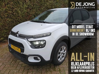 Citroën C3 1.2 PureTech You ALL-IN RIJKLAARPRIJS/Airco/Cruise Controle/Stoelverwarming