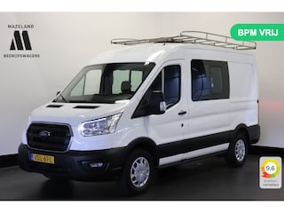 Ford Transit 2.0 TDCI L2H2 Dubbel cabine EURO 6 - Airco - Cruise - PDC - €15.900,- Excl.