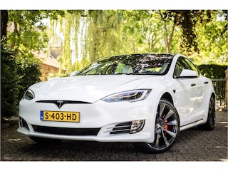 Tesla Model S P100D Performance Ludicrous Stoelventilatie Carbon 21"