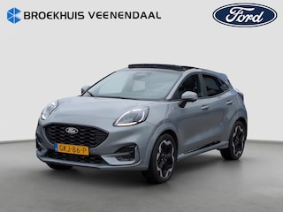 Ford Puma 1.0 Hybrid ST-Line X | Pano | 360 camera | Adap. Cruise | Stoelverwarming | Navigatie | Airco (automatisch) | Apple Carplay/Android Auto|telefoonintegratie premium | Elektrisch bedienbare achterklep