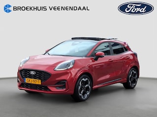 Ford Puma 1.0 Hybrid ST-Line X | Pano | 18 inch | Apple Carplay | Adap. Cruise | Achteruitrijcamera | Airco (automatisch) | Apple Carplay/Android Auto|telefoonintegratie premium