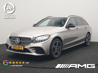 Mercedes-Benz C-klasse Estate 300 e Business Solution AMG Plug In Hybrid 320pk PHEV | Trekhaak af Fabriek | Adaptive Cruise | Alcantara Sportstoelen Verwarmd | Apple Carplay | Camera | BLIS | 18"L.M |