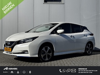 Nissan Leaf e+ N-Connecta 62 kWh / Soh 92,56% / Navigatie / Parkeersensoren v+a / Winter en zomer set / Stoelverwarming /