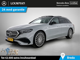 Mercedes-Benz Estate 300 e AMG Plug-In Hybride AMG | Night Pakket | Luchtvering | Lederen beklediing | MBUX Superscreen | Trekhaak | Head-up-Display | 20 Inch AMG velgen. Inclusief 24 maanden Mercedes-Benz Certified garantie voor Europa.